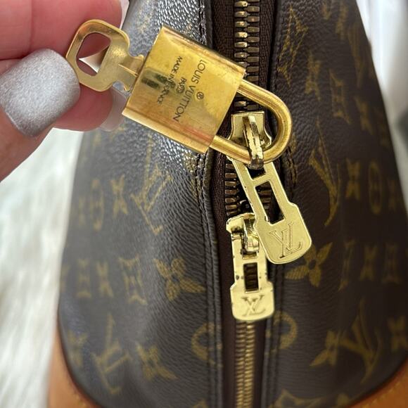 Authentic Louis Vuitton Alma Satchel Handbag Monogram VI0963 - Picture 4 of 15